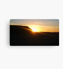 2009 Mining Morning Canvas Print