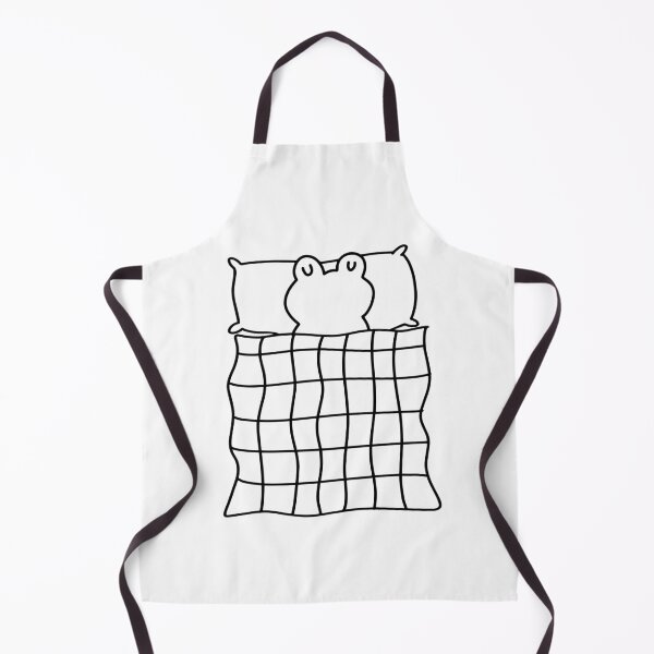 Item preview, Line Art of a Sleeping Frog with a Blanket | Cute Character | Minimalist Design designed and sold by RM-Journey.