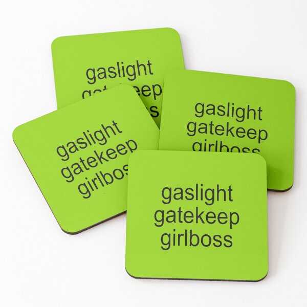 Item preview, brat gaslight gatekeep girlboss designed and sold by TheGremFem.