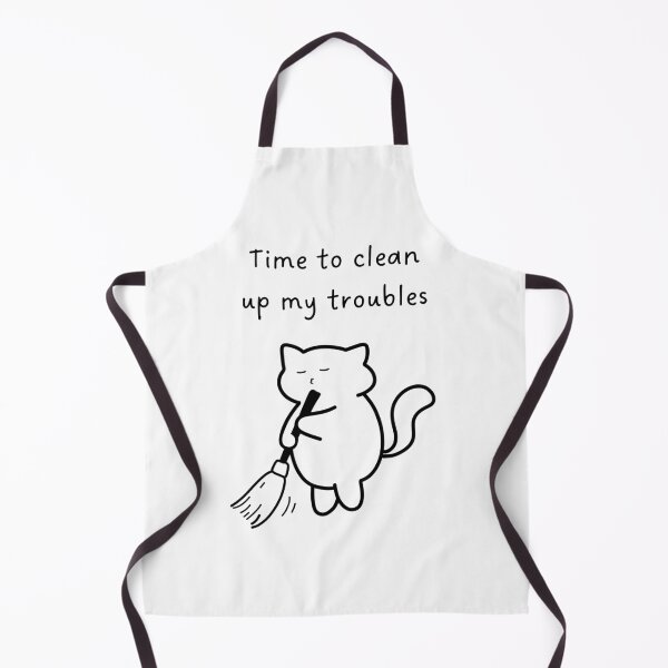 Item preview, Time to clean up my troubles | Handwritten-style Font designed and sold by RM-Journey.