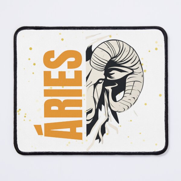 Item preview, Bold Aries Zodiac Symbol designed and sold by Artemis Prints.