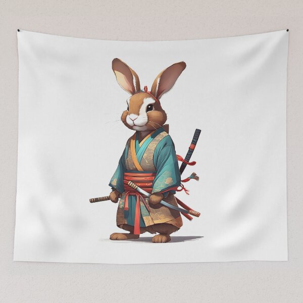 Artikelvorschau, Samurai-Hase entworfen und verkauft von MystAvalon.