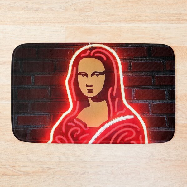 Artikelvorschau, Mona Lisa Neonschild entworfen und verkauft von ArtFactoryAI.