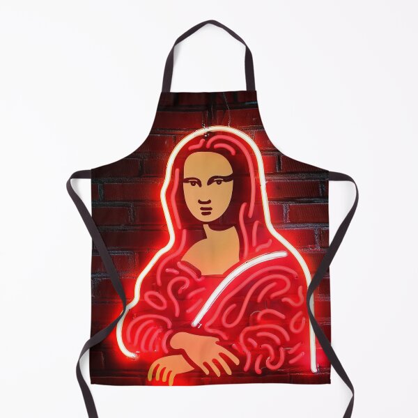 Artikelvorschau, Mona Lisa Neonschild entworfen und verkauft von ArtFactoryAI.
