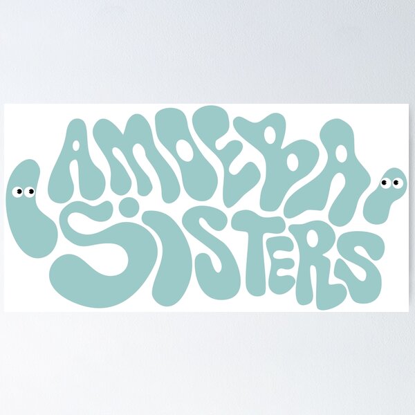 Item preview, amoeba sister cute typograpy  designed and sold by unimajinasi.