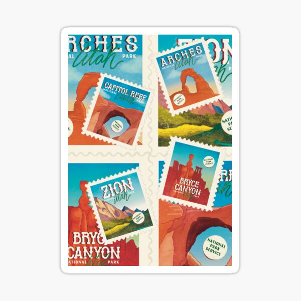Item preview, Utah National Park Collage designed and sold by Josette-Kianna.