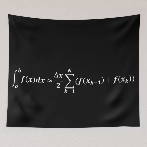 Item preview, Trapezoidal rule, integral calculation, math numerical methods designed and sold by NoetherSym.