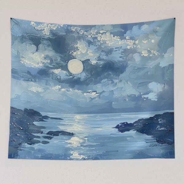 Item preview, Calming Moonlit Night designed and sold by dcrc.