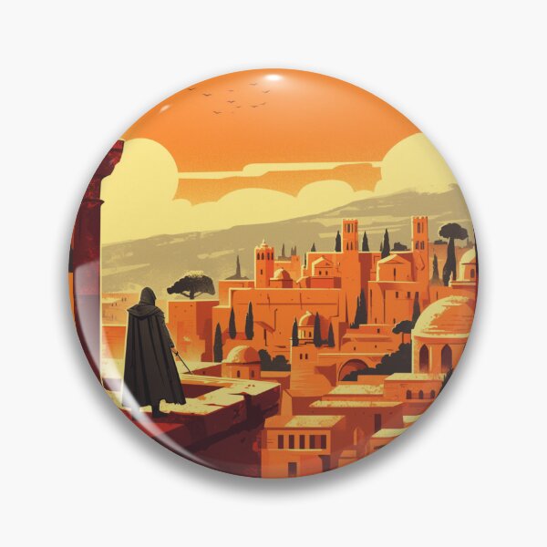 Item preview, Assassin Travel Poster  designed and sold by MendaciousMina.