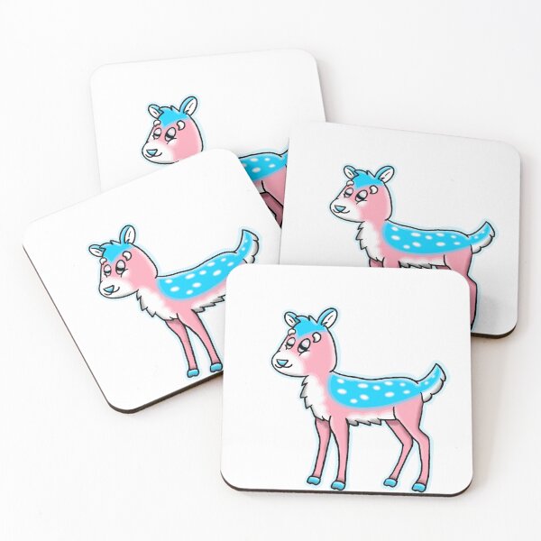 Item preview, Trans Pride Deer  designed and sold by LouiEspoArt.