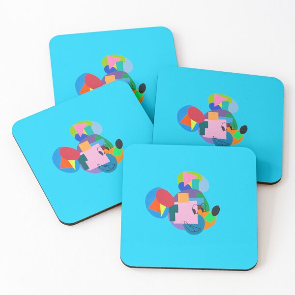 Item preview, The Shape of Mickey on Blue designed and sold by Art-by-Lark.