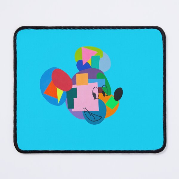 Item preview, The Shape of Mickey on Blue designed and sold by Art-by-Lark.