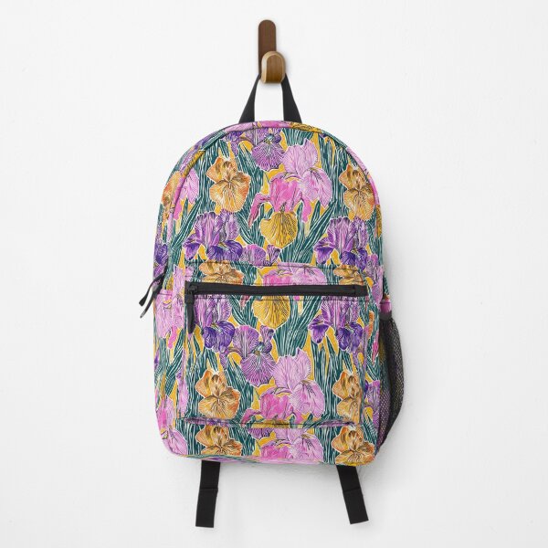 Item preview, Québec Blue Flag Iris Floral Pattern designed and sold by MindFulStudios.