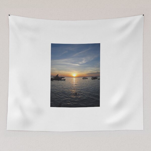 Item preview, Last One In - Kids At Sunset - StoneTown - Zanzibar Island - Tanzania - Africa designed and sold by exploramum.