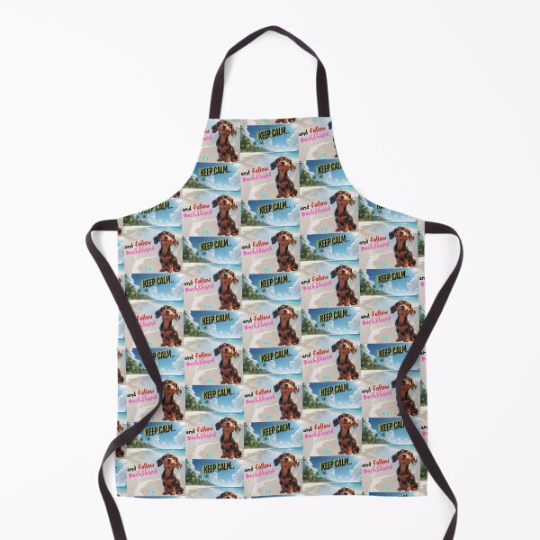 Item preview, Dachshund for You to Follow and Keep Calm designed and sold by FreeStyleTrend.