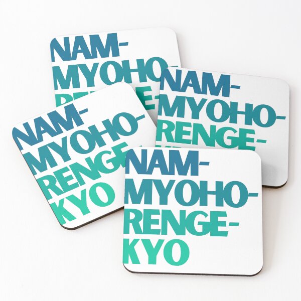 Item preview, Nam-Myoho-Renge-Kyo (blue/green)) designed and sold by barronangMedia.