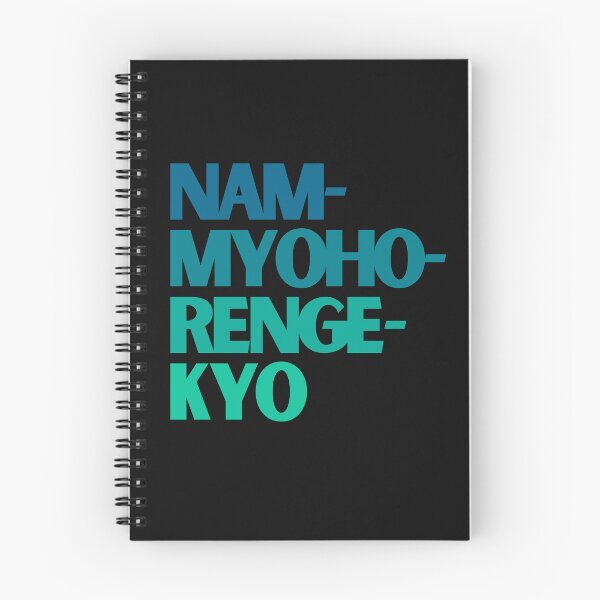 Item preview, Nam-Myoho-Renge-Kyo (blue/green)) designed and sold by barronangMedia.
