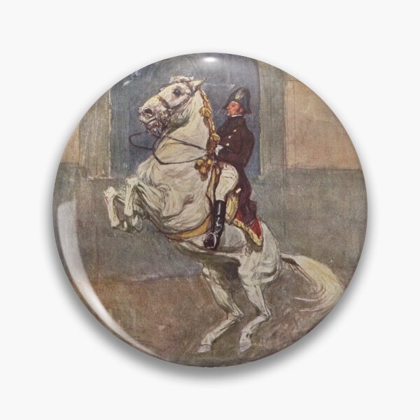 Item preview, Lipizzan Horse Courbette Haute Ecole The Spanish Riding School  designed and sold by queen-consort.