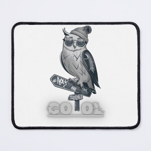 Item preview, Hipster Owl on Deck designed and sold by CodeCrush.