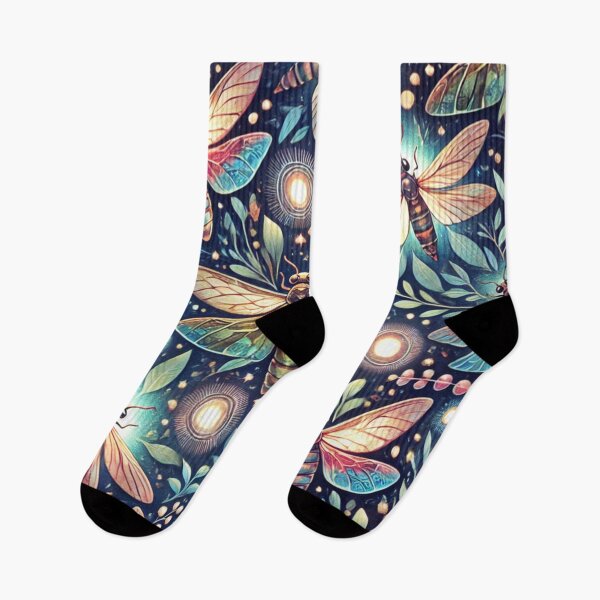 Item preview, Enchanting Firefly Pattern designed and sold by CritterManiaUK.