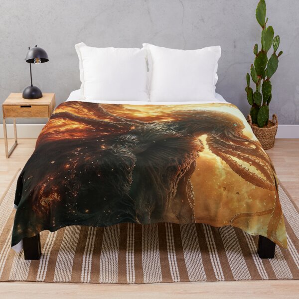 Item preview, Cthulhu tearing apart space-time fabrics designed and sold by deep-prompt.