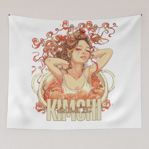Item preview, Asian Food, Kimchi Lover, Food Lover, Cute Ramen , Asian Cuisine, Gift For Asian Food lovers   designed and sold by PomskysRus.
