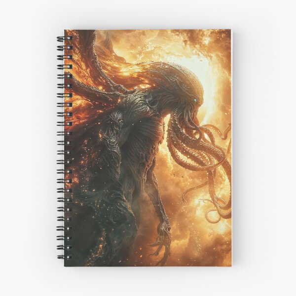 Item preview, Cthulhu tearing apart space-time fabrics designed and sold by deep-prompt.