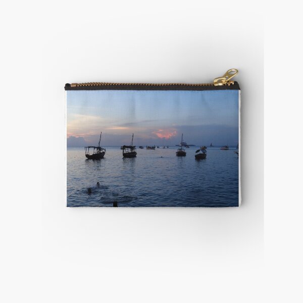 Item preview, Evening Swim - Kids At Sunset - StoneTown - Zanzibar Island - Tanzania - Africa designed and sold by exploramum.