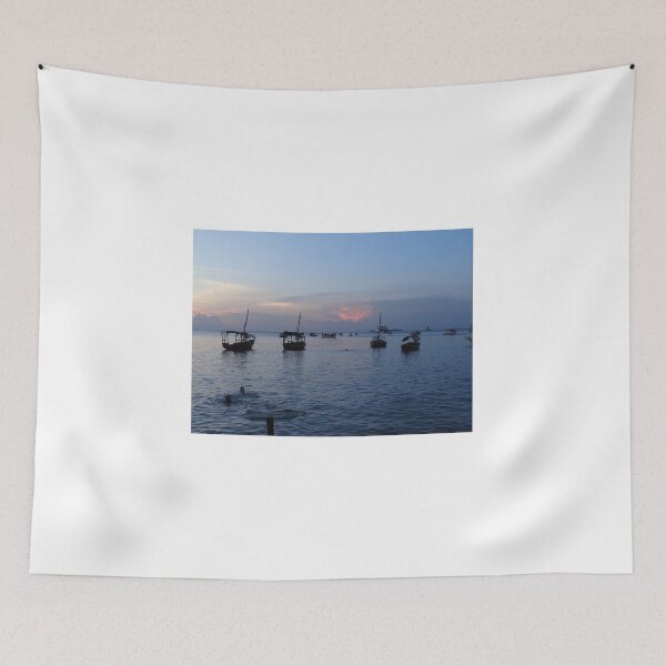 Item preview, Evening Swim - Kids At Sunset - StoneTown - Zanzibar Island - Tanzania - Africa designed and sold by exploramum.