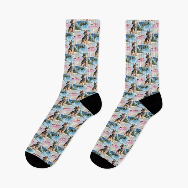 Item preview, Cute German Shepherd for You to Follow and Keep Calm designed and sold by FreeStyleTrend.