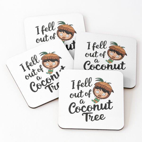 Item preview, Fell Out of a Coconut Tree designed and sold by lhelbling.