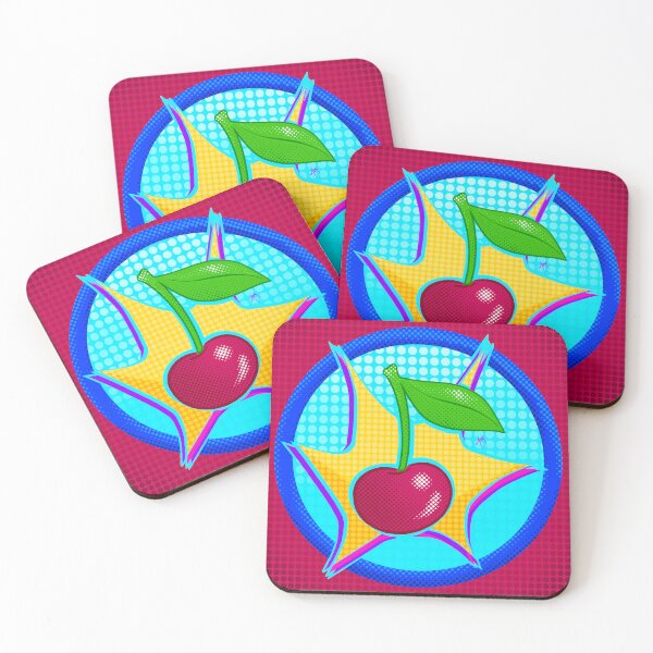Item preview, Pop Art Cherries by JoyzArtz designed and sold by JoyzArtz.