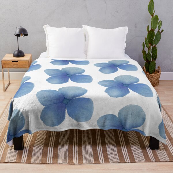 Item preview, Blue Flower Watercolor Art designed and sold by AveryZi.