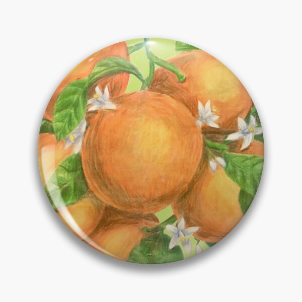 Item preview, Bushel of Oranges (Spring Green) designed and sold by ci3na.