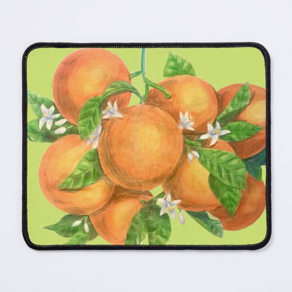 Item preview, Bushel of Oranges (Spring Green) designed and sold by ci3na.