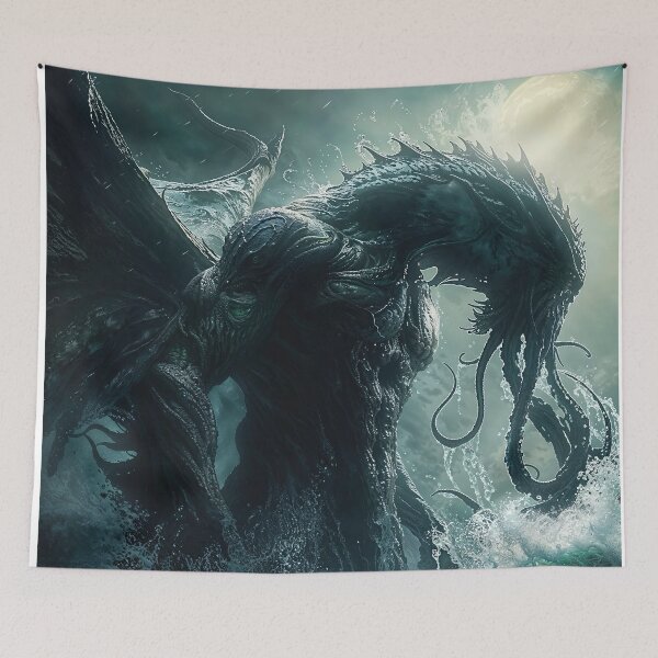 Item preview, Dagon Emerging from the Ocean designed and sold by deep-prompt.