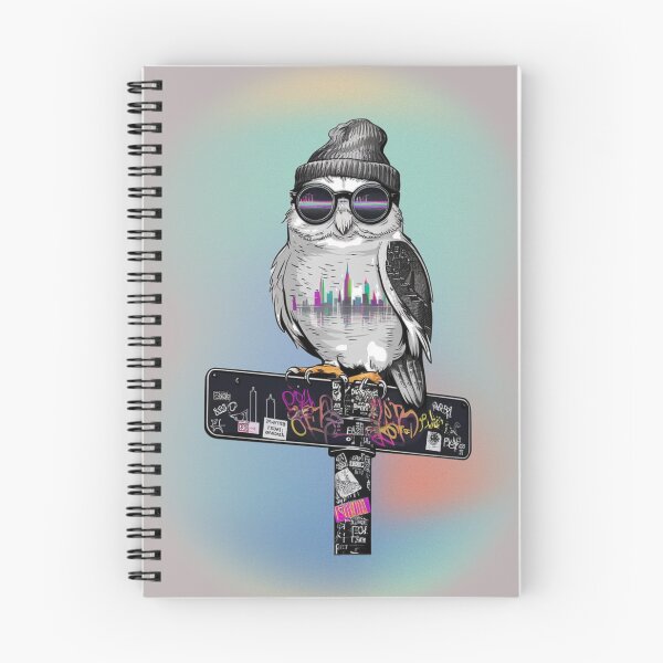 Item preview, Hipster Owl on Deck designed and sold by CodeCrush.
