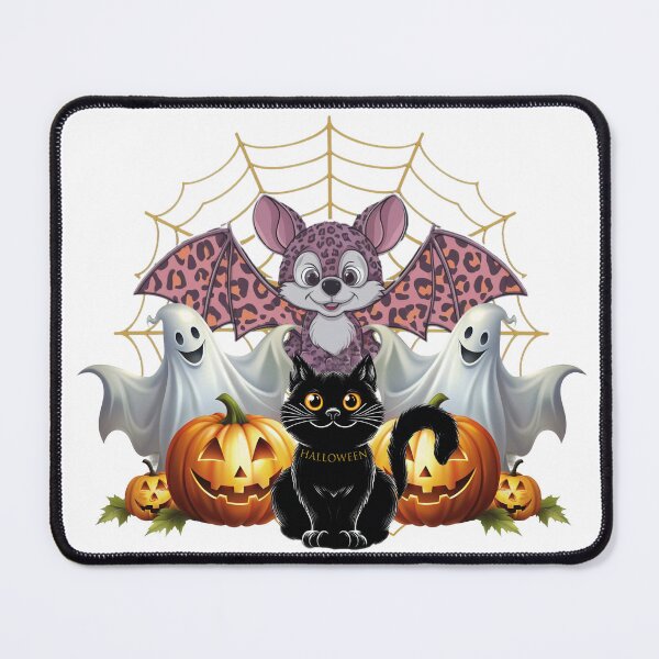 Item preview, Halloween theme 7, party team, bat, leopard print, pattern, black cat, ghost, pumpkin designed and sold by sinemsworld1.