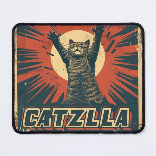 Item preview, Catzilla - The Mighty Feline Overlord designed and sold by -DEEWOLF-.