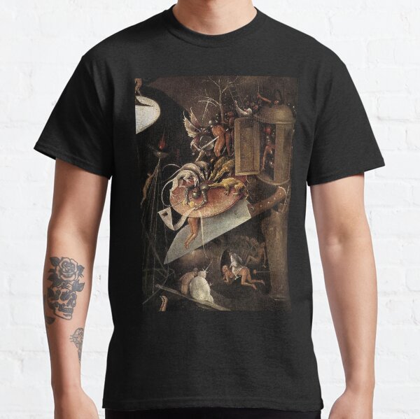 Monsters eating a Knight by Hieronymus Bosch Classic T-Shirt
