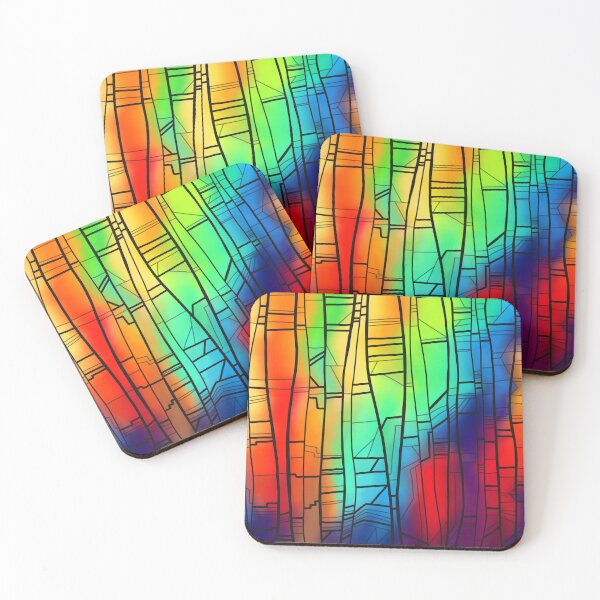 Item preview, Colorful church window glass designed and sold by Art-Istin-See.