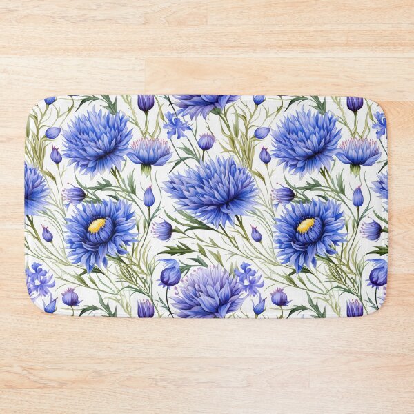 Item preview, Blue Cornflower Seamless Pattern. Floral Pattern. Cornflower designed and sold by DesignHouse07.