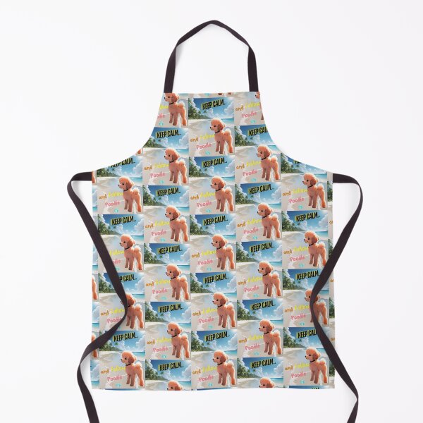 Item preview, Cute Poodle for You to Follow and Keep Calm designed and sold by FreeStyleTrend.
