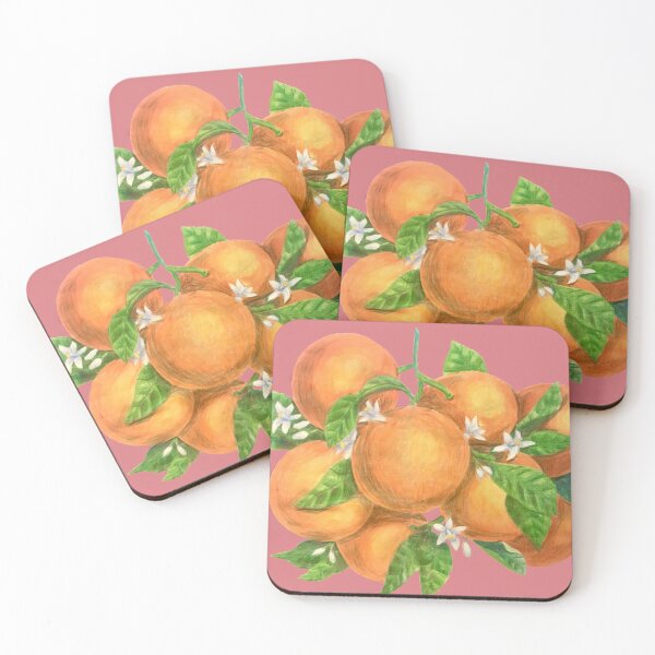 Item preview, Bushel of Oranges (Salmon Pink) designed and sold by ci3na.