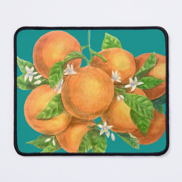 Item preview, Bushel of Oranges (Teal) designed and sold by ci3na.