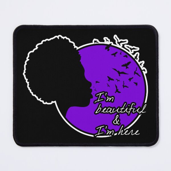 Item preview, The Color Purple. I'm beautiful and I'm here. Empowerment - Strong Black Woman - I’m Speaking - Black History designed and sold by originalsusie.