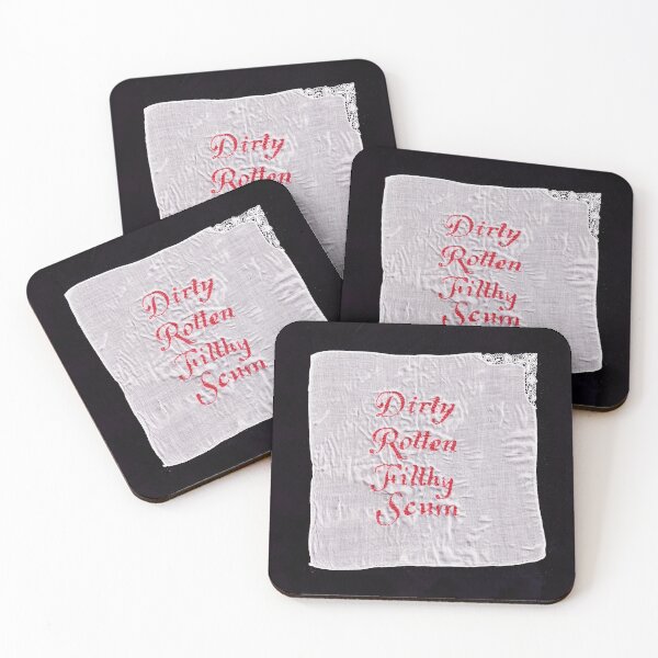 Item preview, Dirty Rotten Filthy Scum Embroidery designed and sold by beckylightbody.