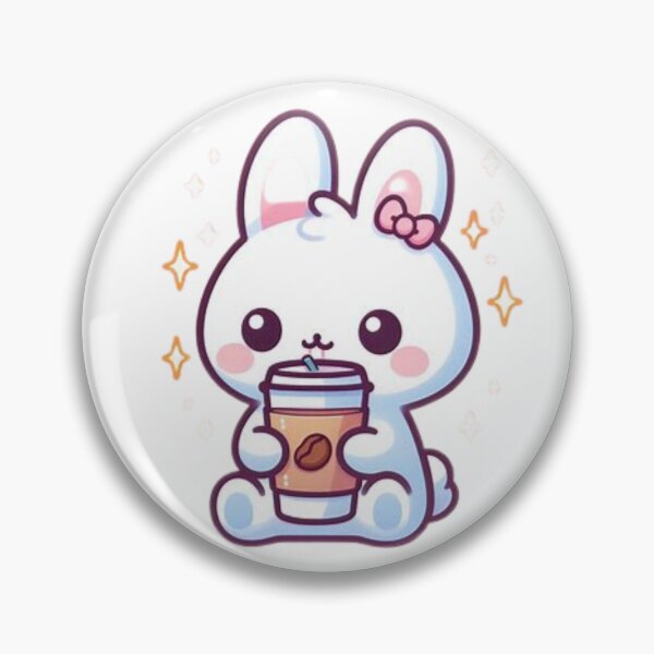 Item preview, bunny with coffee designed and sold by Eternalski.