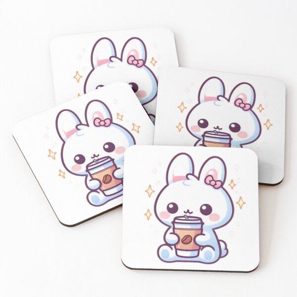Item preview, bunny with coffee designed and sold by Eternalski.