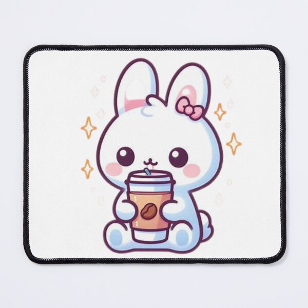 Item preview, bunny with coffee designed and sold by Eternalski.